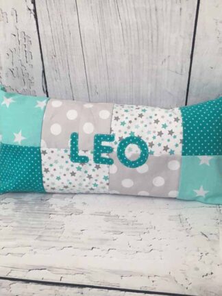 Patchworkkissen Leo