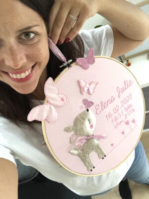 Stickrahmen-Bild Traumfänger XXL