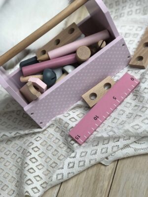 Werkzeugkoffer rosa