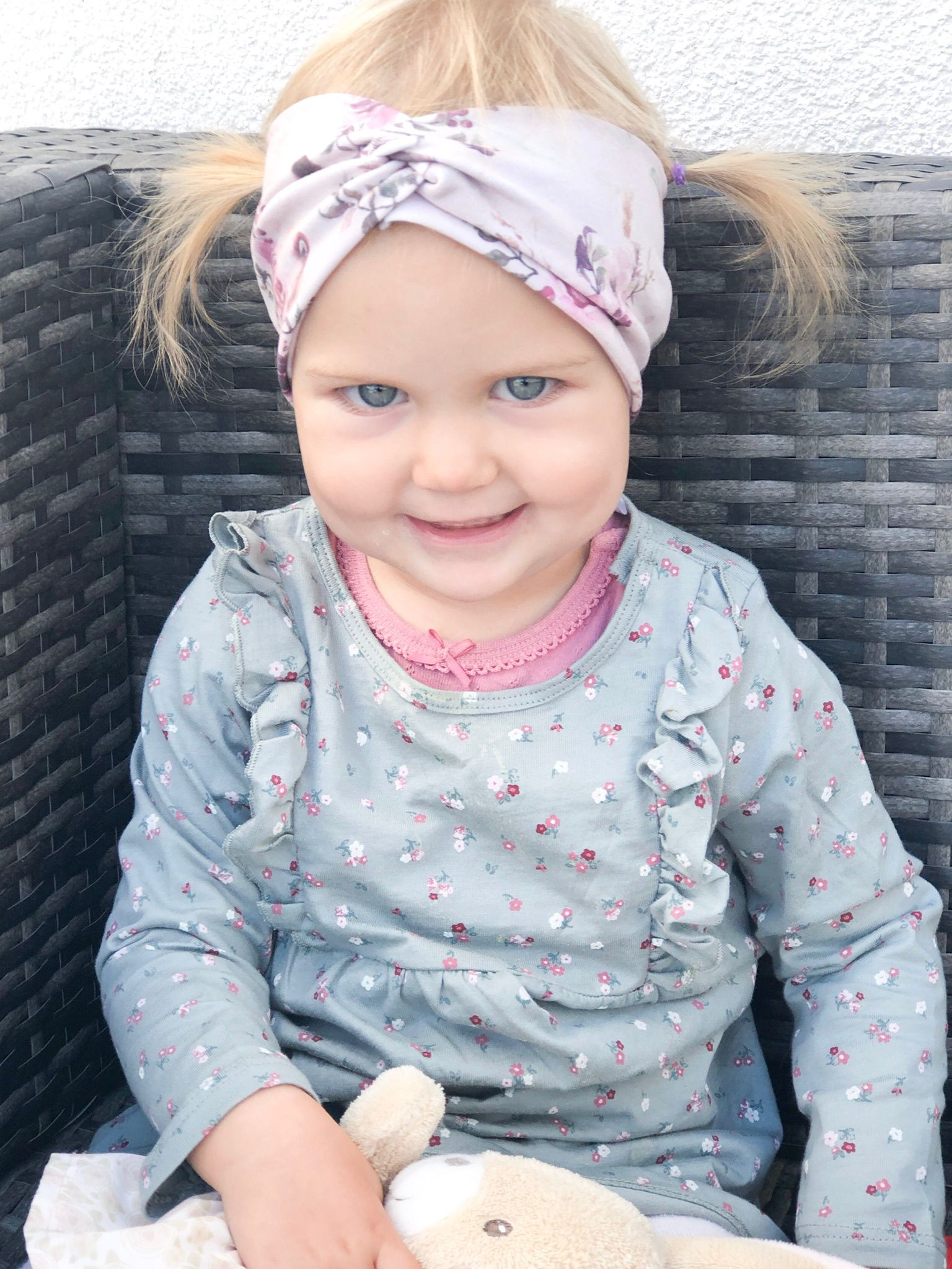 Stirnband in rosa für kinder