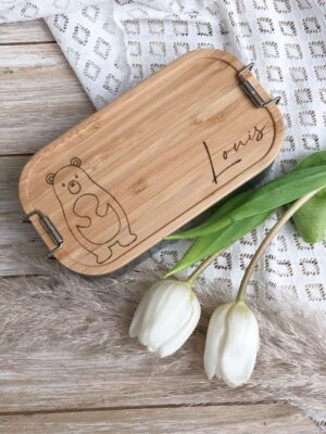 Lunchbox/Brotdose Bambus