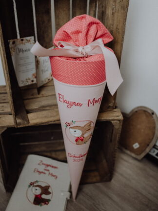 Schultüte aus Stoff
