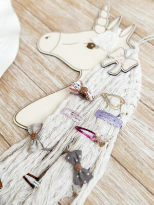 Haarspangenhalter Einhorn