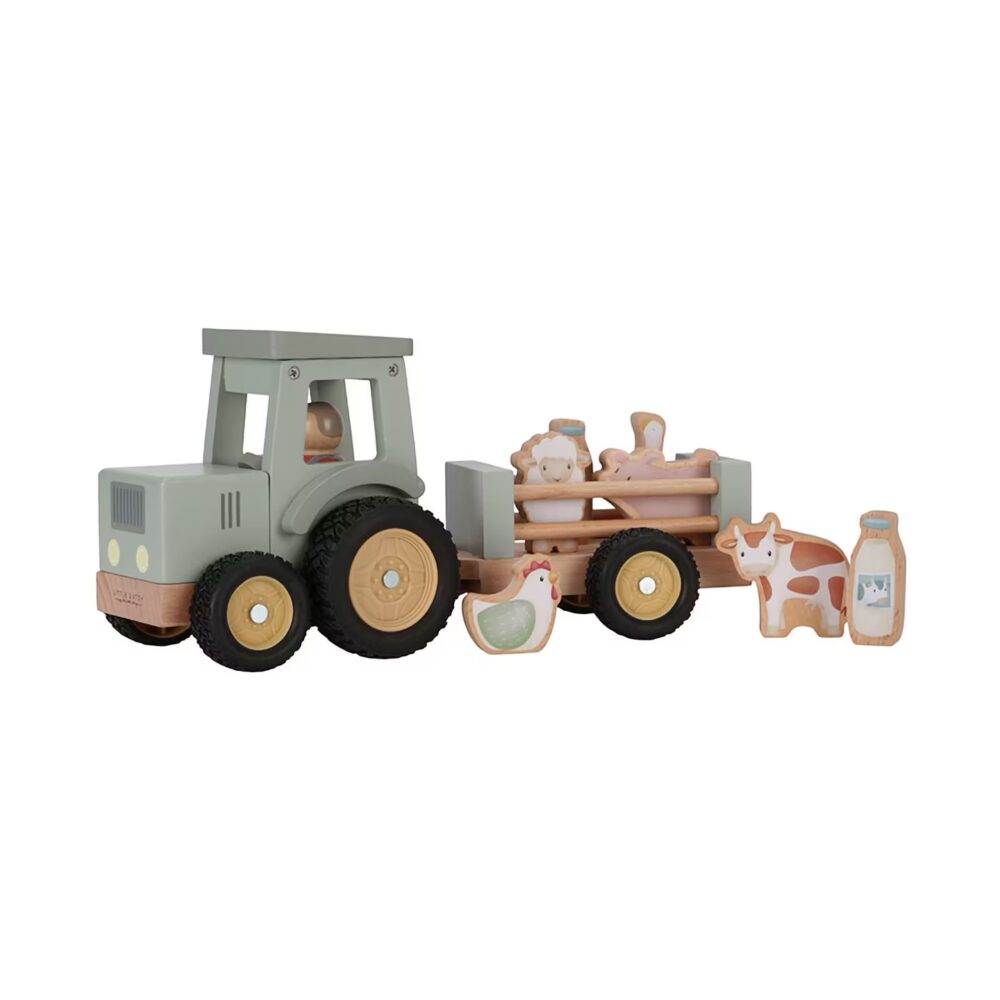 Traktor mit Anhängern Little Farm – Bild 3