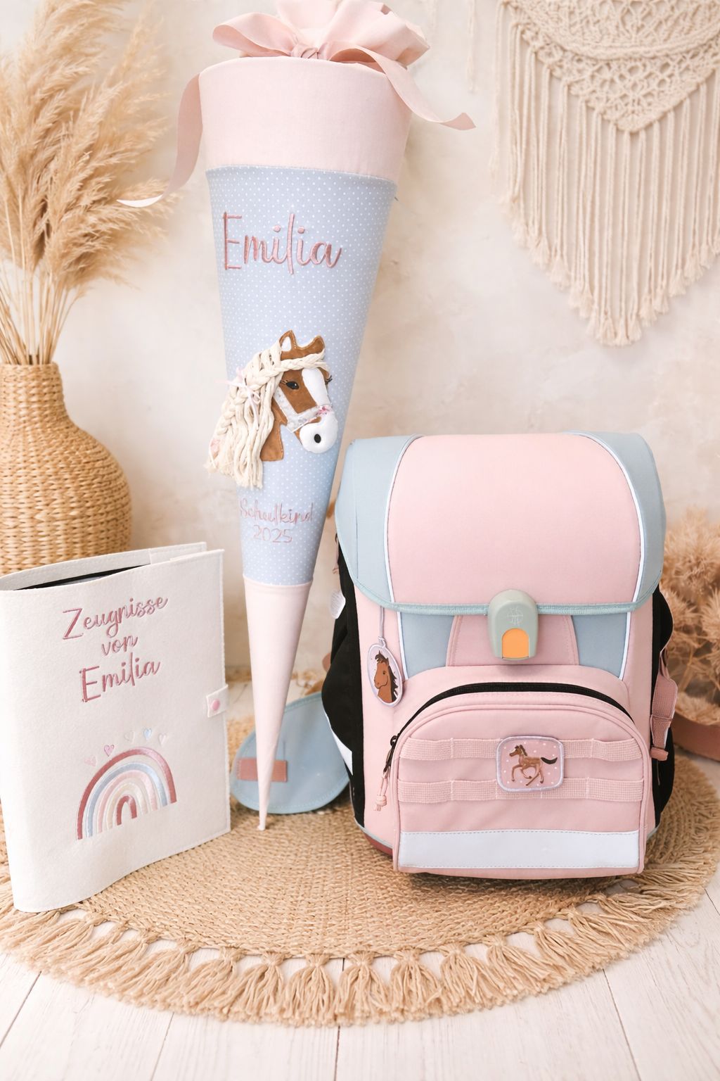 Schultüte aus Stoff