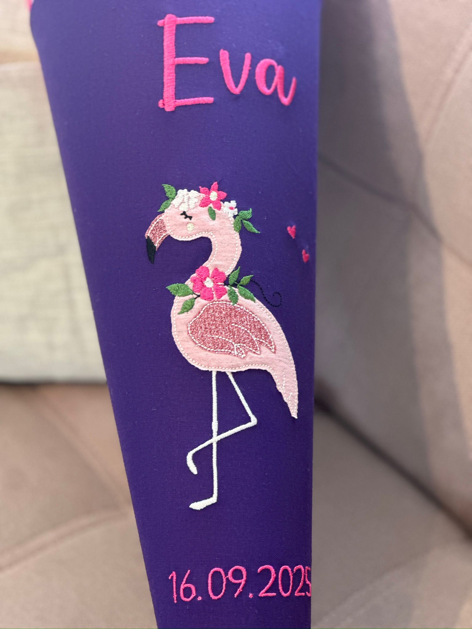 Schultüte aus Stoff – Bild 12