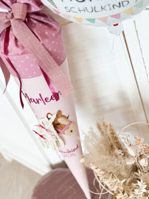 Schultüte aus Stoff