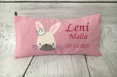 Motivkissen-Hase